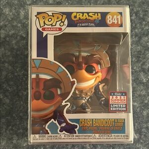 Pop! Games Crash Bandicoot In Mask Armor 841